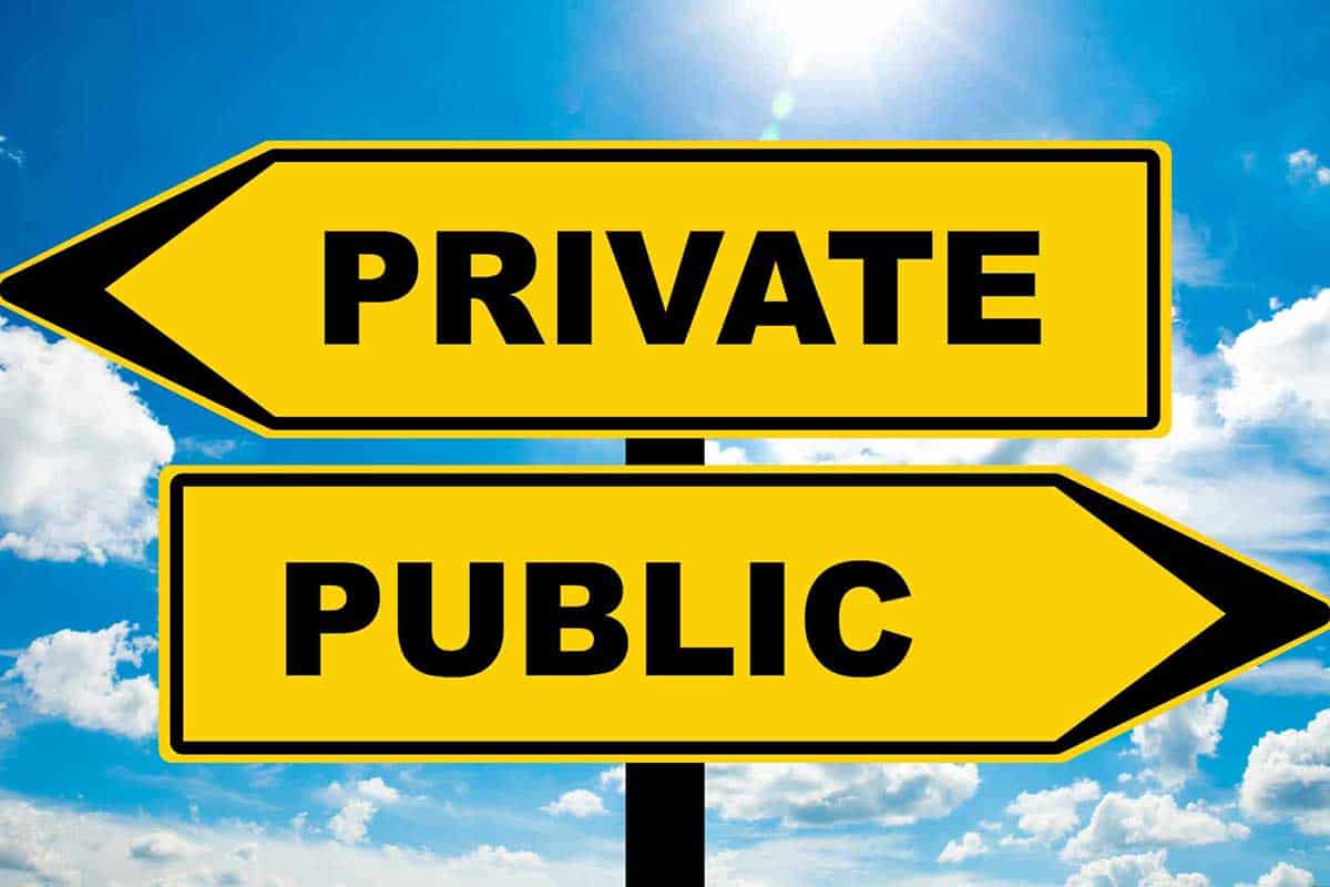 Let’s Distinguish Between Public and Private Matters 