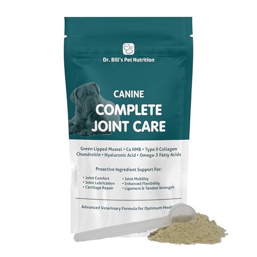 Dr. Bill'S Canine Complete Joint Care (G)   Hip And Joint Supplement For Dogs   Msm, Turmeric, Green Lipped Mussel Extract, Collagen, Hyaluronic Acid, Omega Â Pet Supplement