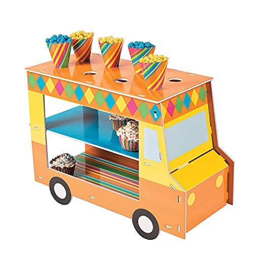 Food Truck Cupcake Treat Stand   Food Truck Party Supplies (Includes Treat Cones)