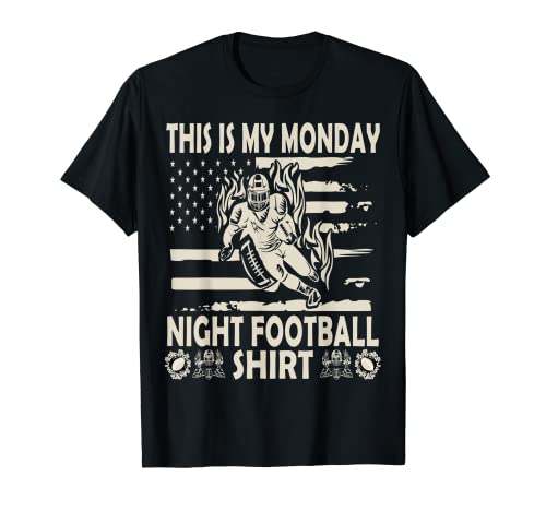 This Is My Monday Night Football Shirt   Funny Football T Shirt