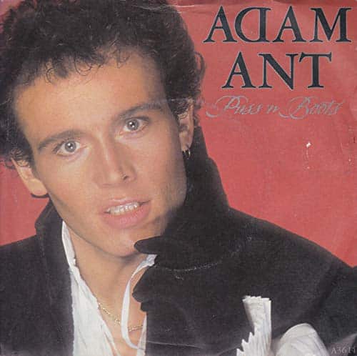 Adam Ant   Puss In Boots   Picture Sleeve   Inch Vinyl