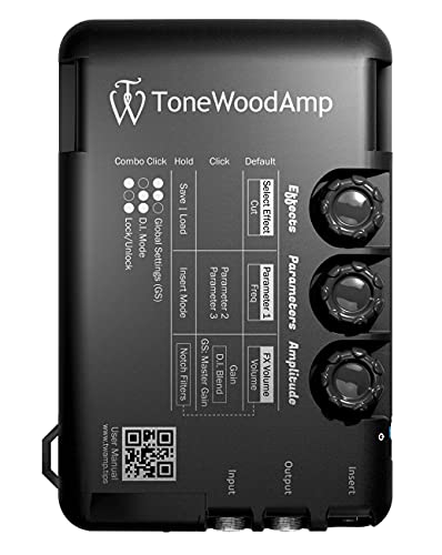Acoustic Effects  No Amp Required! Tonewoodamp Solo Multi Effect Processor For Acoustic Electric Guitars (Right Handed)