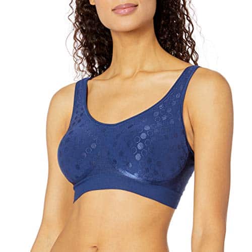 Bali Women'S Comfort Revolution Shaping Wirefree Bra, In The Navy, Small