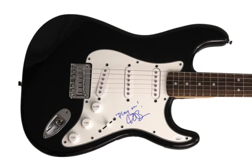 Conan O'Brien Signed Autograph Full Size Black Fender Stratocaster Electric Guitar Wjames Spence Jsa Authentication   Team Coco, Former Tonight Show Host, Simpsons Writer, Saturday Night Live