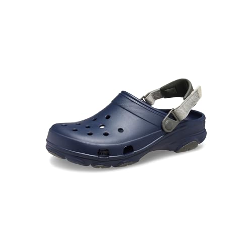 Crocs Unisex All Terrain Clogs With Adjustable Heel Strap, Blue, Numeric_ Men