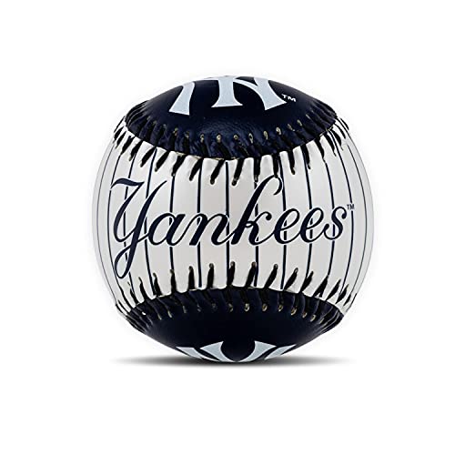 Franklin Sports New York Yankees Mlb Team Baseball   Mlb Team Logo Soft Baseballs   Toy Baseball For Kids   Great Decoration For Desks And Office