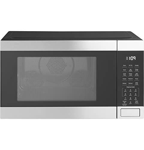 Ge In Icrowave Oven  Complete With Air Fryer, Broiler &Amp; Convection Mode  Cubic Feet Capacity, ,Atts  Kitchen Essentials For The Countertop Or Dorm Room  Stainless Steel