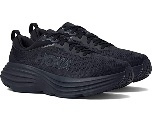 Hoka One One  Women'S, Bondi Road Running Sneakers (Black Monochrome   ) (B) Us