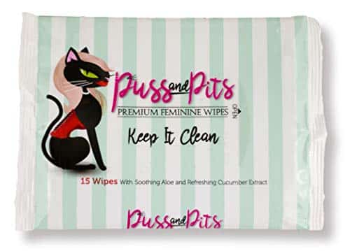 Puss And Pits   Premium Feminine Wipes (Three Pack)