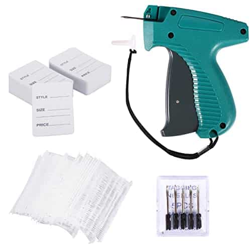 Tagging Gun For Clothing, Standard Retail Price Tag Attacher Gun Kit With Pcs Inch Barbs Fasteners &Amp; Pcs Price Tag &Amp; Needles For Store Warehouse Consignment Garage Yard Sale