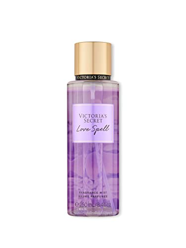 Victoria'S Secret Love Spell Mist, Body Spray For Women, Notes Of Cherry Blossom And Fresh Peach Fragrance, Love Spell Collection (Oz)