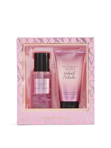 Victoria'S Secret Velvet Petals Piece Mini Mist &Amp; Lotion Gift Set