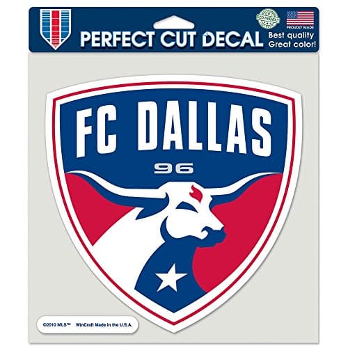 Wincraft Soccer Fc Dallas Perfect Cut Color Decal, X