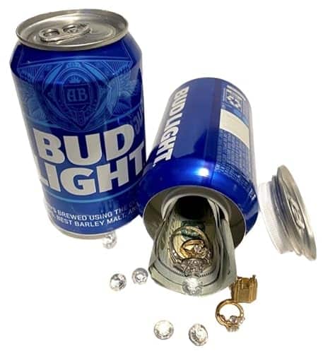 Bud Light Can Safe Bud Light Diversion Safe Bud Light Stash Safe With Deep Hidden Compartment To Hide Money, Jewelry, Valuables Or  By Smarter Ideas