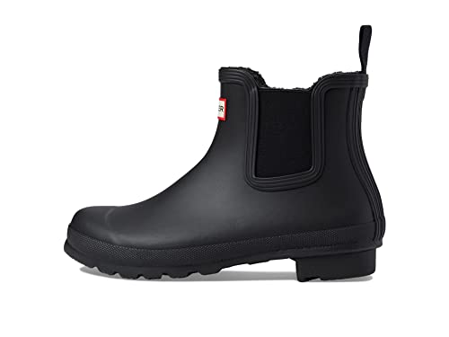 Hunter Footwear Women'S Original Chelsea Insulated Rain Boot, Black,