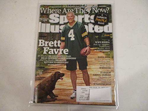 July , Sports Illustrated Magazine Featuring Brett Favre On Whether He Could Still Play, Head Injuries, Aaron Rodgers And This Month Dramatic Return To Green Bay And His Dog Sam