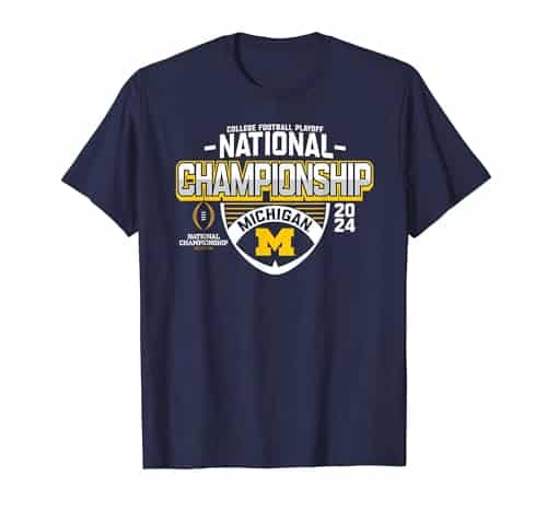Michigan Wolverines Cfp National Championship Football T Shirt