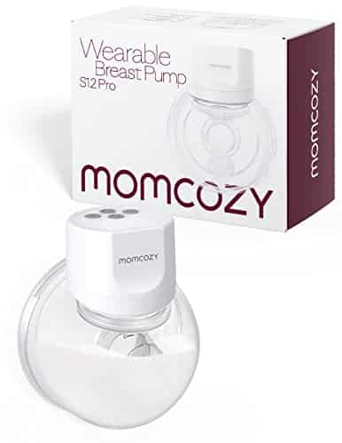 Momcozy Hands Free Breast Pump Spro, Wearable Pump With Comfortable Double Sealed Flange Mm, Odes &Amp; Levels Electric Breast Pump Portable For Easy Pumping, Smart Display, Pack, White