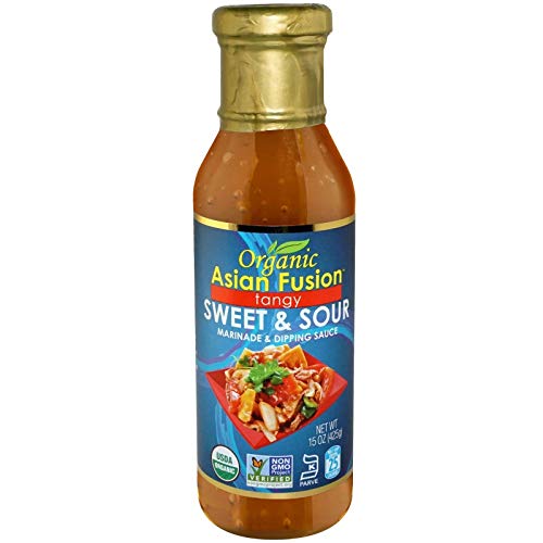 Organic Asian Fusion Tangy Sweet &Amp; Sour Marinade &Amp; Dipping Sauce   Usda Organic, Non Gmo Project Verified, Gluten Free, Kosher Parve, Made In Usa, Oz. (Pack)