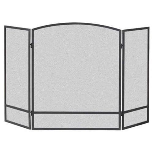 Panacea Products Panel Arch Screen With Double Bar For Fireplace, Inch