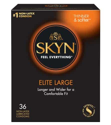 Skyn Elite Large Non Latex Condoms, Count