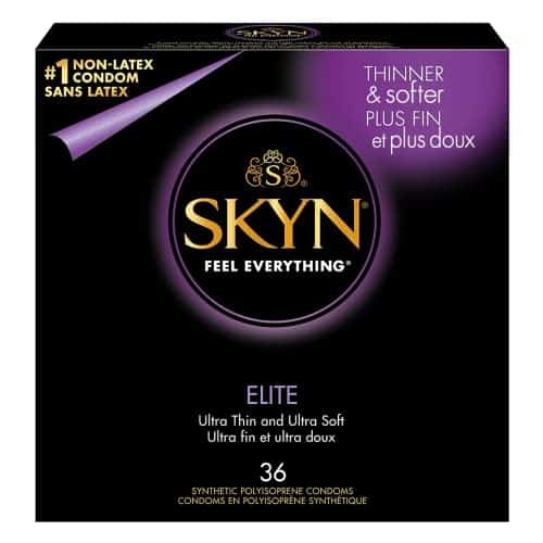 Skyn Elite  Count  Ultra Thin, Lubricated Latex Free Condoms