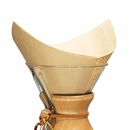 Chemex Natural Coffee Filters, Square, Ct   Exclusive Packaging