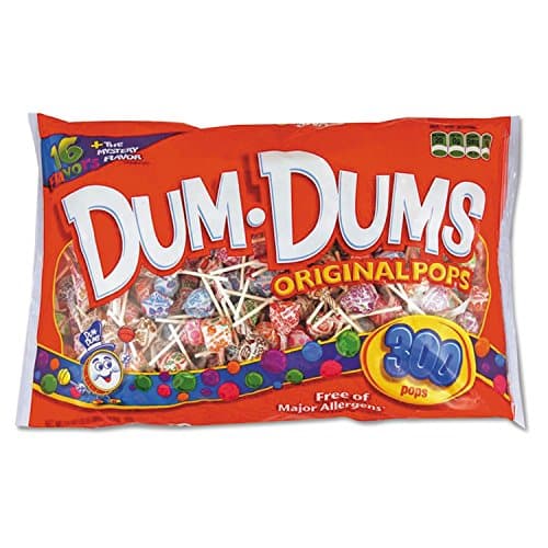 Dum Dum Pops, Assorted Flavors, Individually Wrapped, Pack