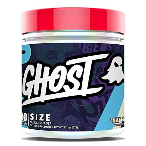 Ghost Size Muscle Builder Dietary Supplement   Natty, Servings   Muscle Growth And Strength Building Supplements For Men &Amp; Women   Creatine, Betaine &Amp; Beta Alanine   Free Of S