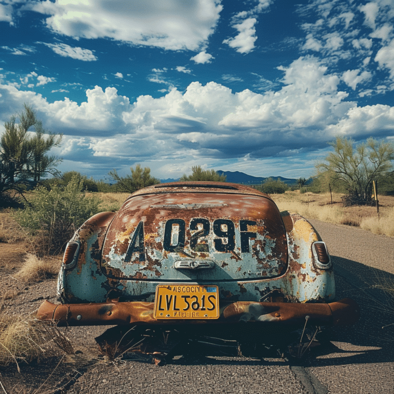 Arizona License Plate