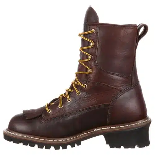 Georgia Mens Men'S Loggers Gindustrial And Construction Boots, Brown,