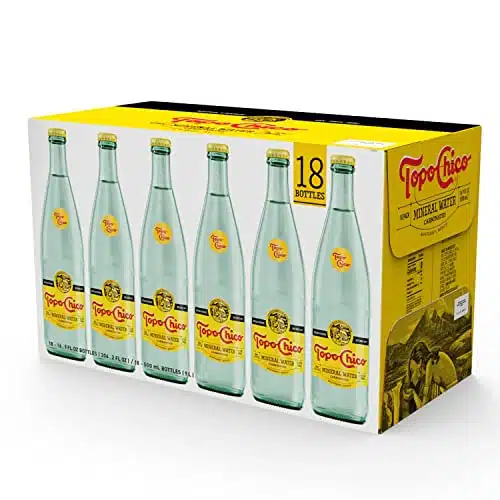 Topo Chico   Carbonated Mineral Water, Glass Bottles Fl. Oz., Fl Oz