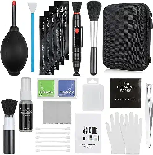 In Camera Lens Cleaning Kit   Mirrorless Camera Sensor Cleaning Kit For Dslr Camera Canon Sony Nikon Including Lens Blowerdetergentswabscleaning Clothcleaning Pencleaning Brus